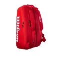 Wilson  Super Tour 9 Pack Red  Táska teniszütőhöz