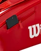 Wilson  Super Tour Red 6PK 2025  Táska teniszütőhöz