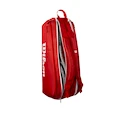 Wilson  Super Tour Red 6PK 2025  Táska teniszütőhöz