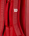 Wilson  Super Tour Red 6PK 2025  Táska teniszütőhöz