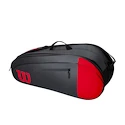 Wilson  Team 6 Pack Red/Grey  Táska teniszütőhöz