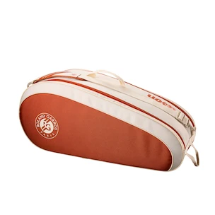 Wilson  Team 6PK Roland Garros 2025 Cream/Clay  Táska teniszütőhöz