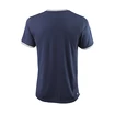 Wilson  Team II High V-Neck Navy Férfipóló