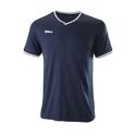 Wilson  Team II High V-Neck Navy Férfipóló