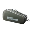 Wilson  Tour 6PK Dark Green  Táska teniszütőhöz