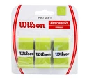 Wilson  Wilson Pro Soft Overgrip Lime  Felső nyélvédő overgrip