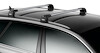 WingBar Edge tetőcsomagtartó beépített tetőkorláttal rendelkező Dacia Lodgy 5-ajtós MPV gépkocsihoz, 2012+