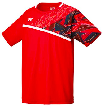Yonex 10335 Piros funkcionális férfi póló