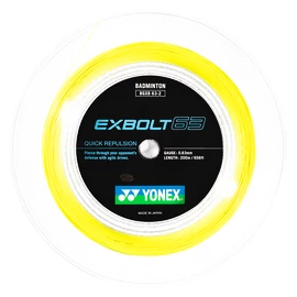 Yonex Exbolt 63 Yellow (200 m) Tollaslabdaháló