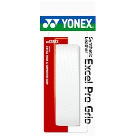 Yonex Leather Excel Pro AC128 White Alapgrip