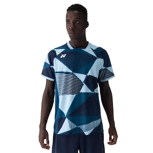 Yonex  Men's Crew Neck Shirt 10635 Ink Blue Férfipóló
