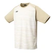 Yonex  Men's Crew Neck Shirt YM0050 Ice Beige Férfipóló