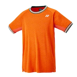 Yonex Mens Crew Neck Shirt 10560 Bright Orange Férfipóló