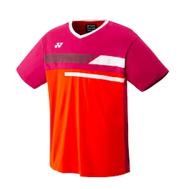 Yonex Mens Crew Neck Shirt YM0029 Reddish Rose Férfipóló