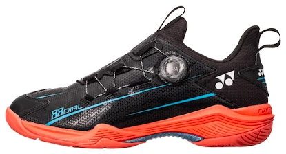 Yonex  Power Cushion 88 Dial 2 Black/Red  Férfiteremcipő EUR 43