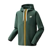 Yonex  Unisex Sweat Full Zip Hoodie 50144 Olive Melegítőfelső