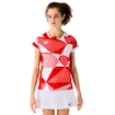 Yonex  Women's Crew Neck Shirt 20850 Tango Red Női póló