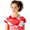 Yonex  Women's Crew Neck Shirt 20850 Tango Red Női póló