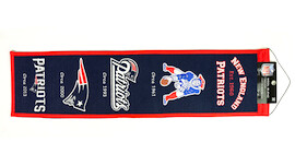 Zászló Winning Streak Heritage Banner NFL New England Patriots NFL New England Patriots