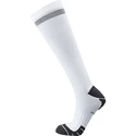 Zokni Endurance  Torent Reflective Long Compression Running Sock White